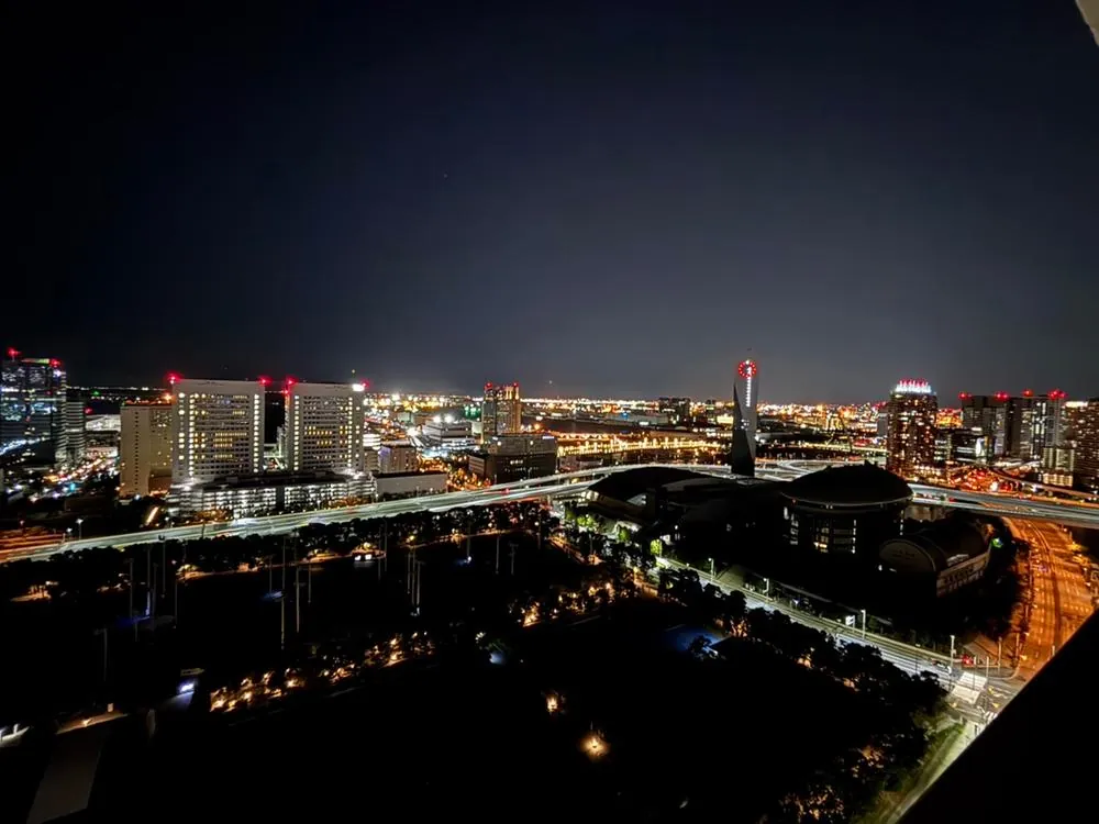 ブリリア有明スカイタワー 住戸からの眺望(夜景)